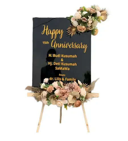 Papan Bunga Akrilik Semondo